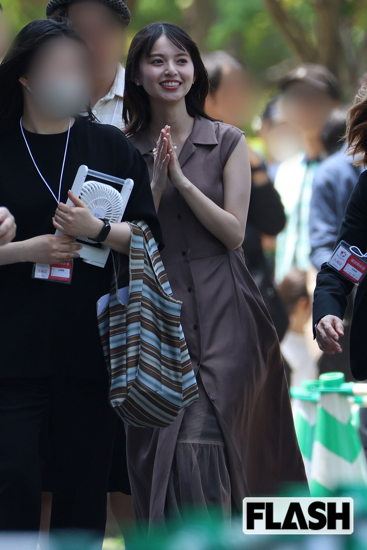 イベント参加中、終始ご機嫌な様子だった齋藤飛鳥