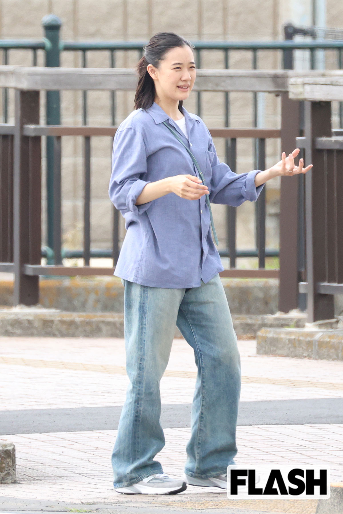 蒼井優、18年ぶりの地上波主演ドラマ撮影姿を目撃！　山里亮太と電撃結婚から7年、ママとなり女優業に本格復帰へ