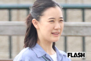蒼井優、18年ぶりの地上波主演ドラマ撮影姿を目撃！　山里亮太と電撃結婚か…