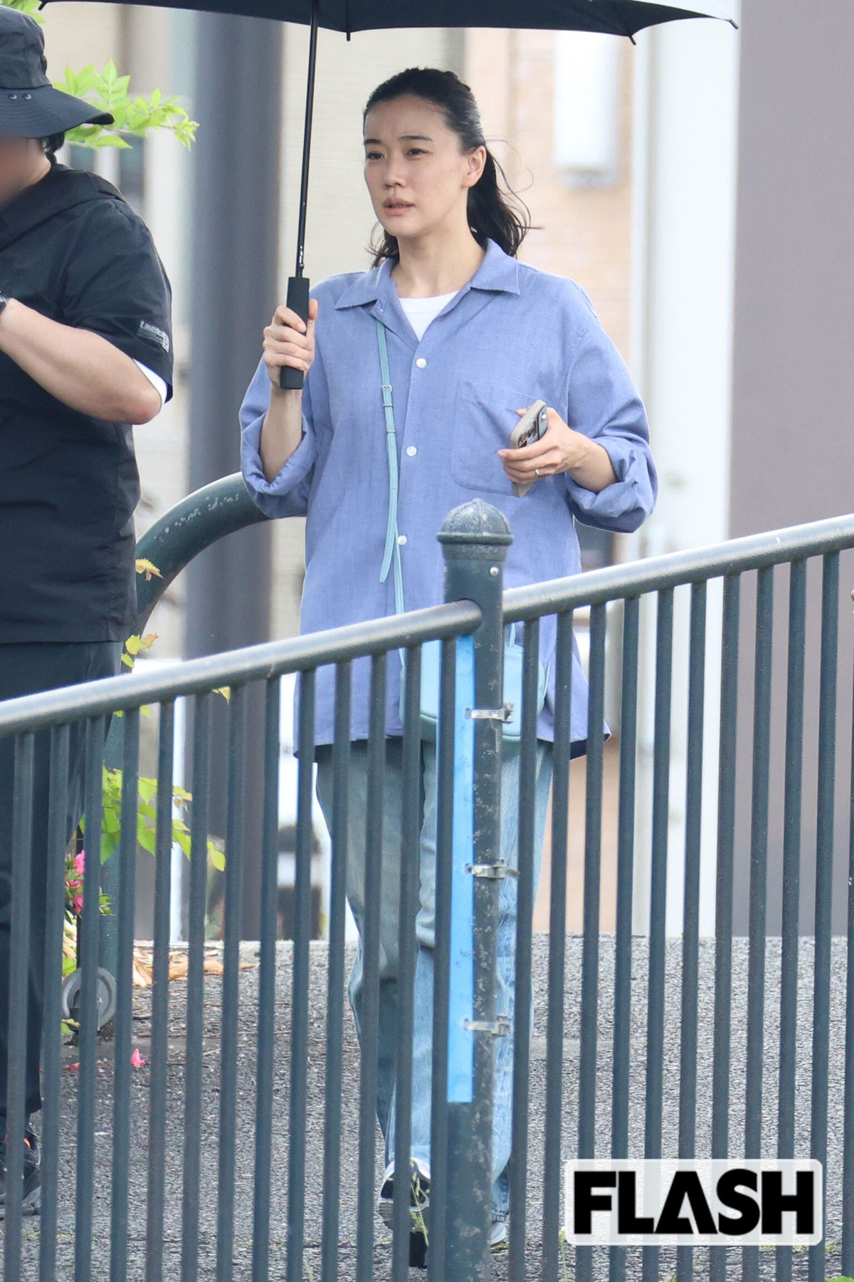 18年ぶりに地上波のドラマで主演を務める蒼井優。何度も坂道をダッシュするなど、活気に満ちていたという