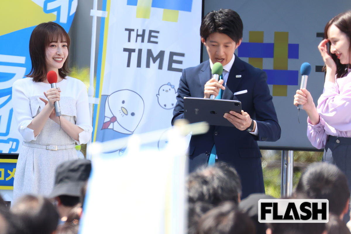 南後杏子アナ、宇賀神メグアナ、杉山真也アナ