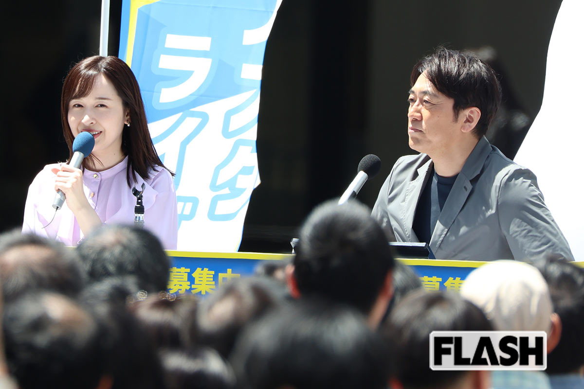 イベントには男性ファンが数多くかけつけた
