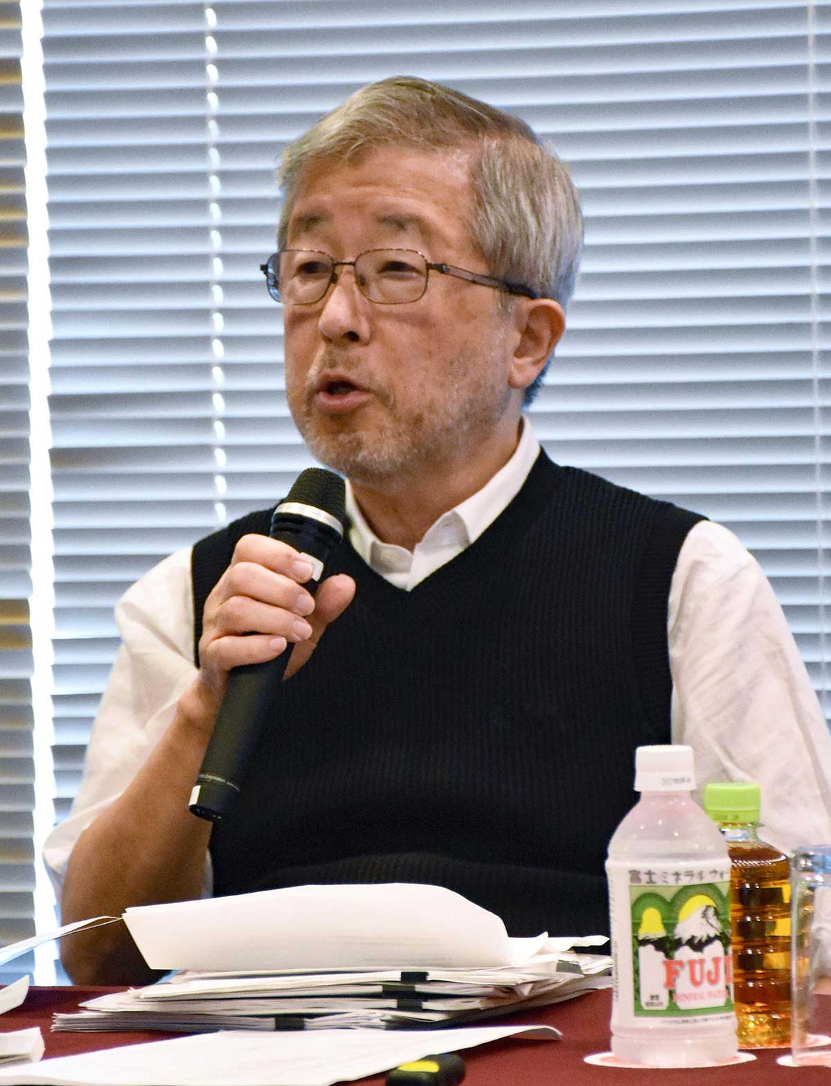 総力戦研究所の所長を務めた飯村穣氏の孫・飯村豊氏はNHKを訴えている （写真・共同通信）
