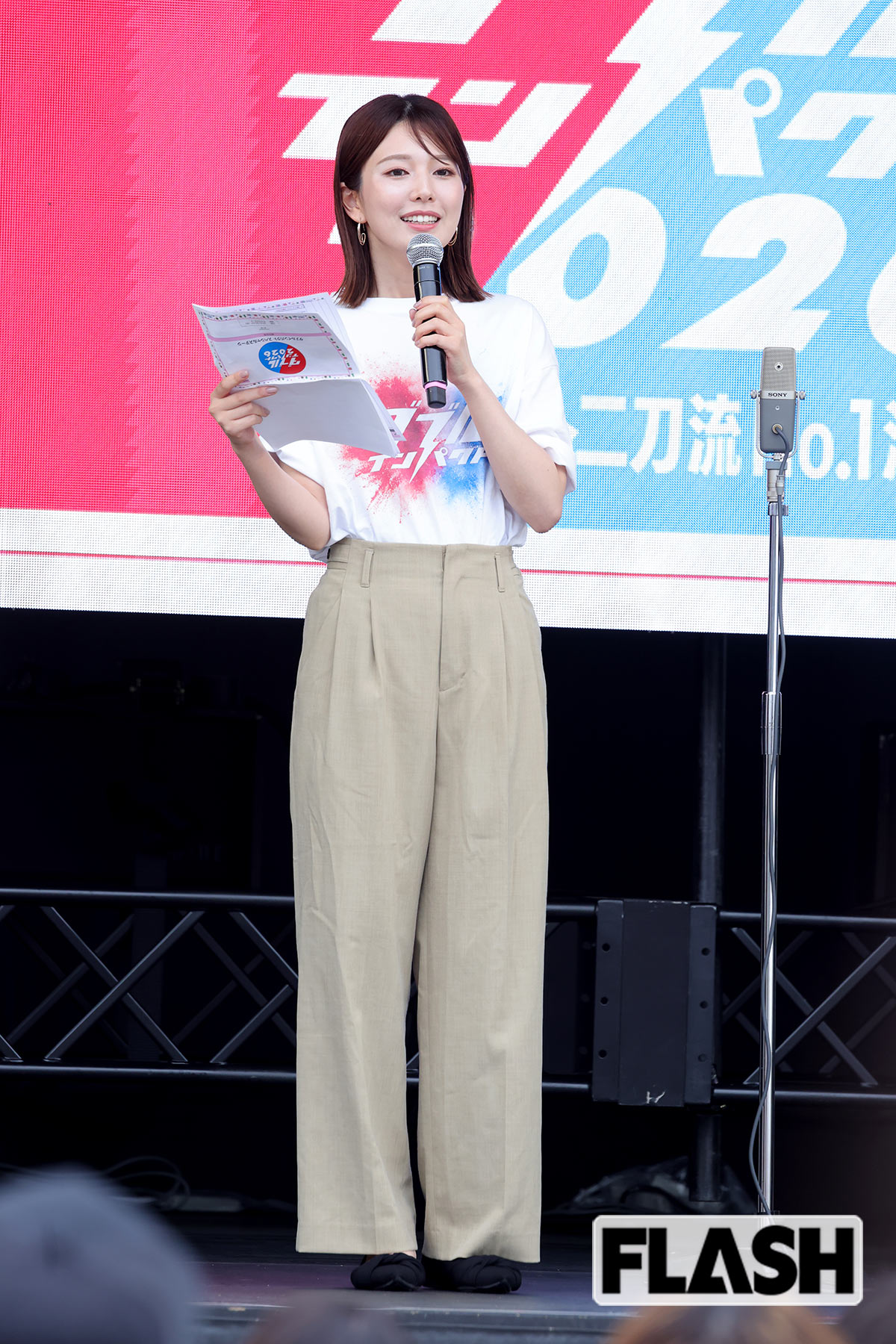 当日は黒田みゆアナをひと目見るために多くのファンが訪れた