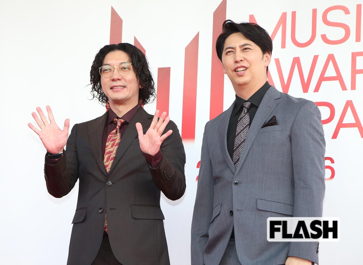 2026年6月13日、『MUSIC AWARDS JAPAN 2026』の授賞式に出席したお笑い芸人のニューヨーク（写真・金谷千治）