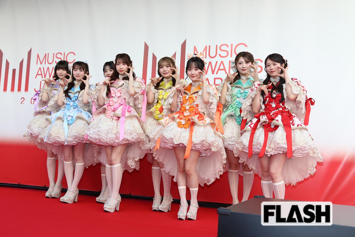 2026年6月13日、『MUSIC AWARDS JAPAN 2026』の授賞式に出席したCUTIE STREET（写真・金谷千治）