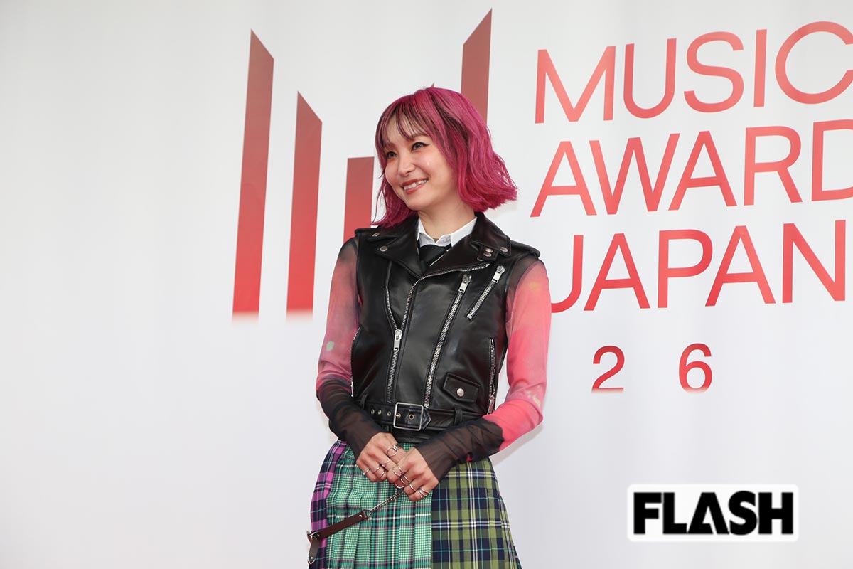 2026年6月13日、『MUSIC AWARDS JAPAN 2026』の授賞式に出席したLiSA（写真・金谷千治）