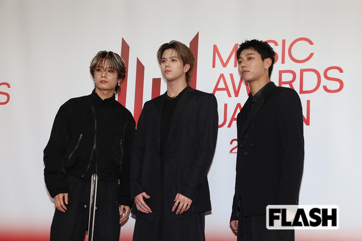 2026年6月13日、『MUSIC AWARDS JAPAN 2026』の授賞式に出席したMAZZEL（写真・金谷千治）