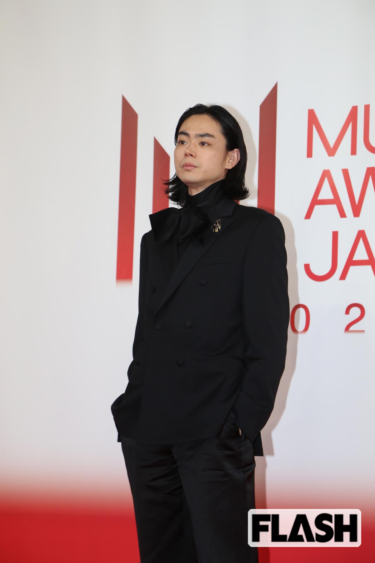 2026年6月13日、『MUSIC AWARDS JAPAN 2026』の授賞式に出席した俳優の菅田将暉（写真・金谷千治）