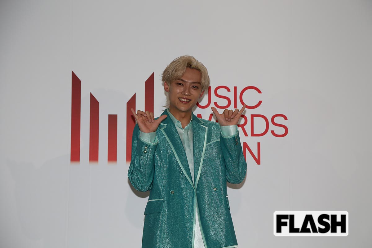 2026年6月11日、『MUSIC AWARDS JAPAN 2026』の授賞式に出席した辰巳ゆうと（写真・金谷千治）