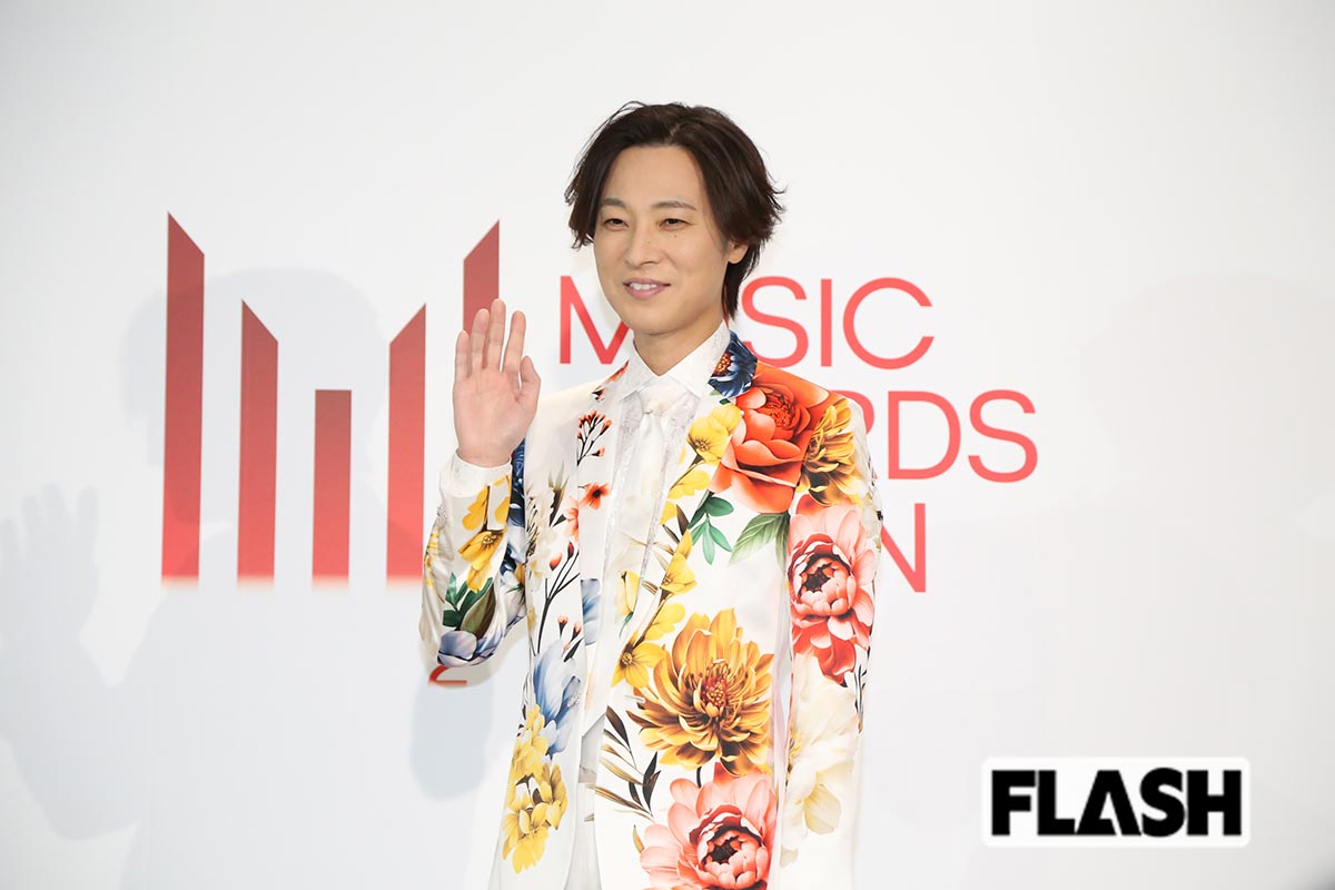 2026年6月11日、『MUSIC AWARDS JAPAN 2026』の授賞式に出席した山内惠介（写真・金谷千治）