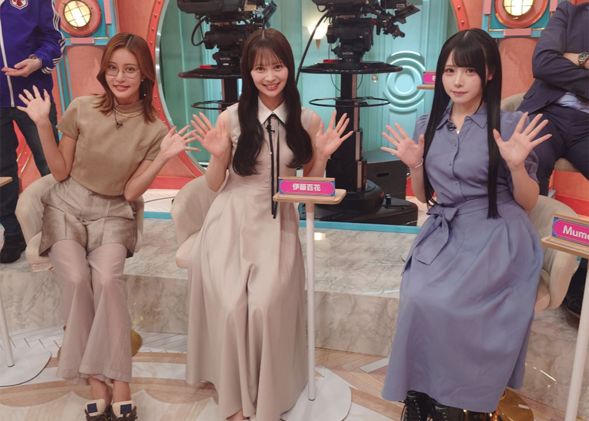 『サンデー・ジャポン』（TBS系）公式Xより。写真左の王林の“インテリ系”ビジュアルには好反応が集まった