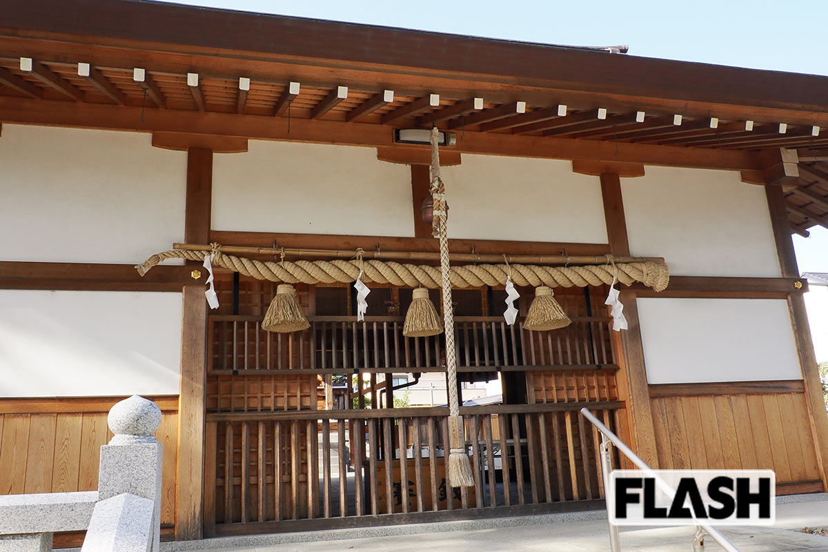 中村社寺が2018～2919年に本殿などの再建工事を手がけた愛知・扶桑町の前利（さきと）神社。放火によって全焼した後、新たに建て直したという（写真・保坂駱駝）