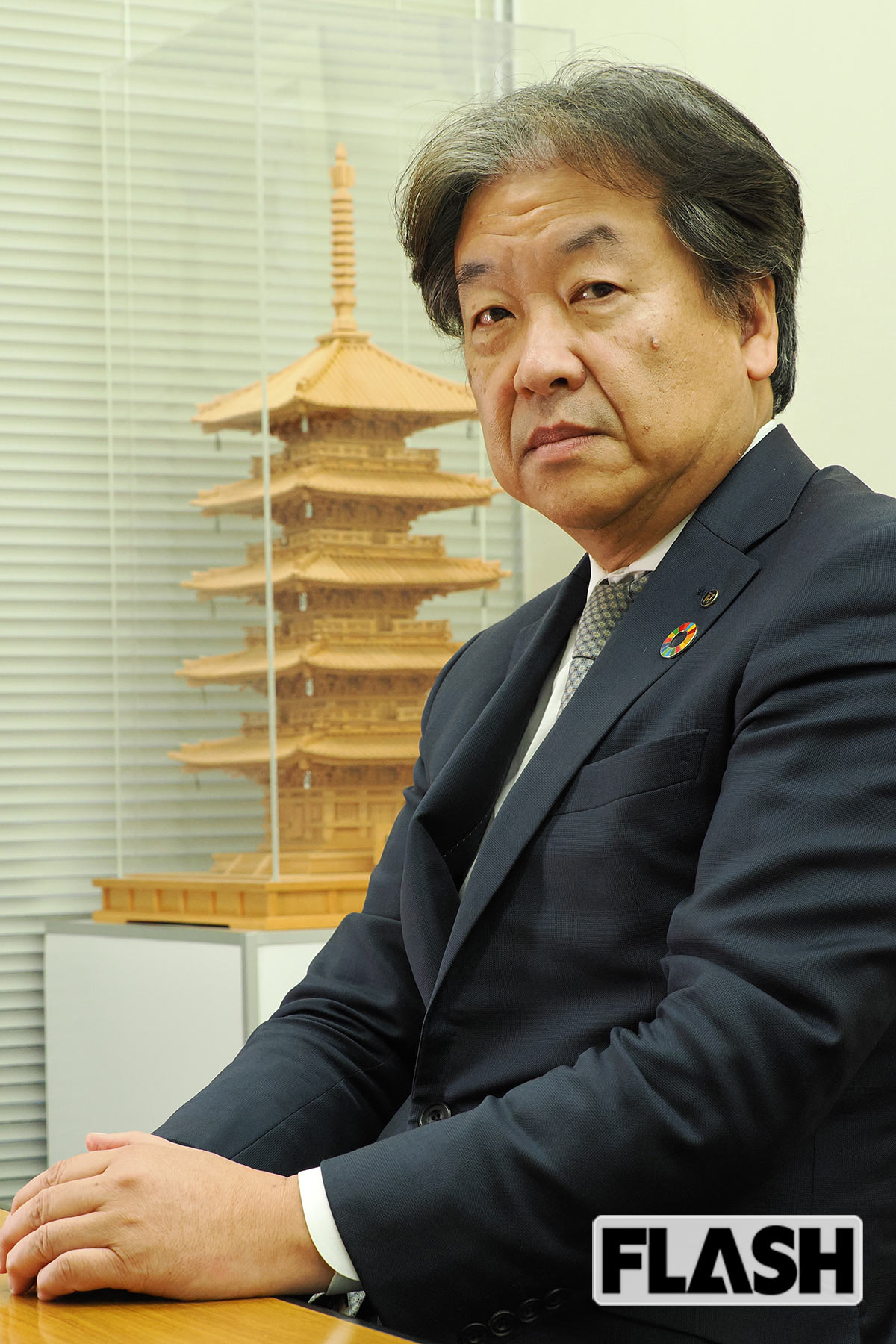 愛知県 “最長寿” 中村社寺の加藤雅康社長（写真・保坂駱駝）