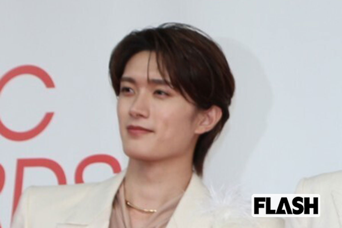 M!LKの山中柔太朗（写真・金谷千治）