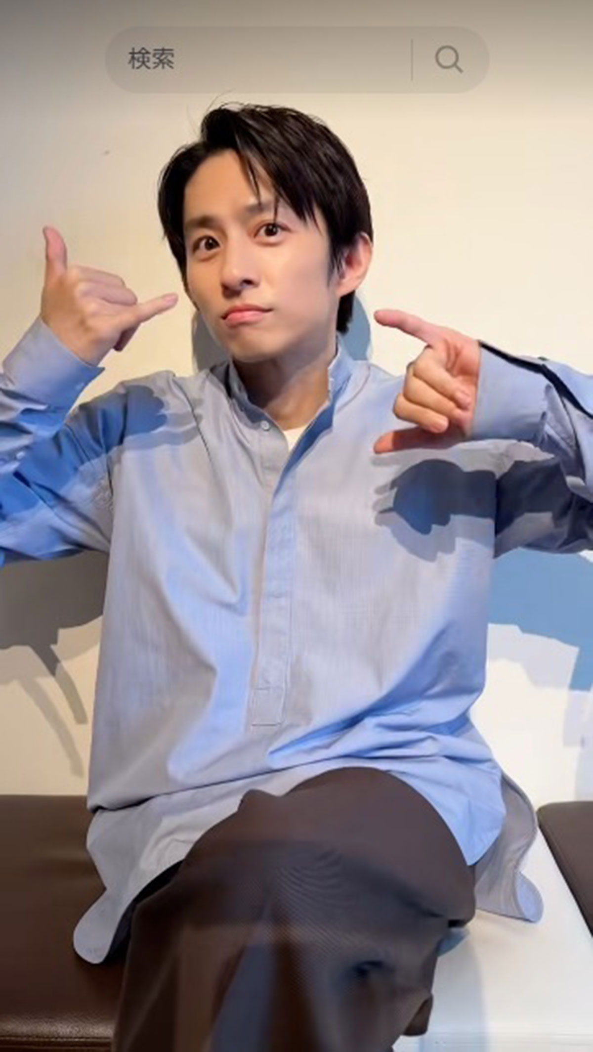 元V6の三宅健（本人のTikTokより）