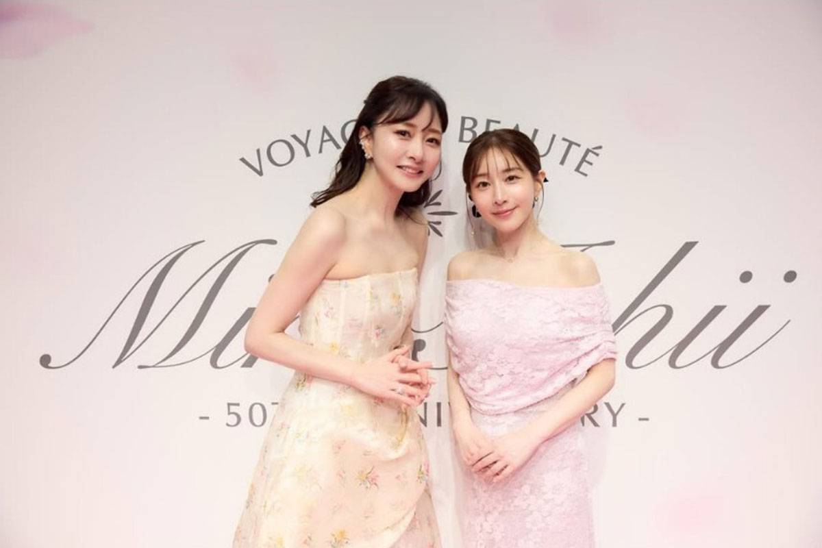 美容家・石井美保氏のInstagramに登場した田中みな実。お腹に手を添えている写真が話題となった（画像・石井美保氏のInstagram「miho_ishii」より）