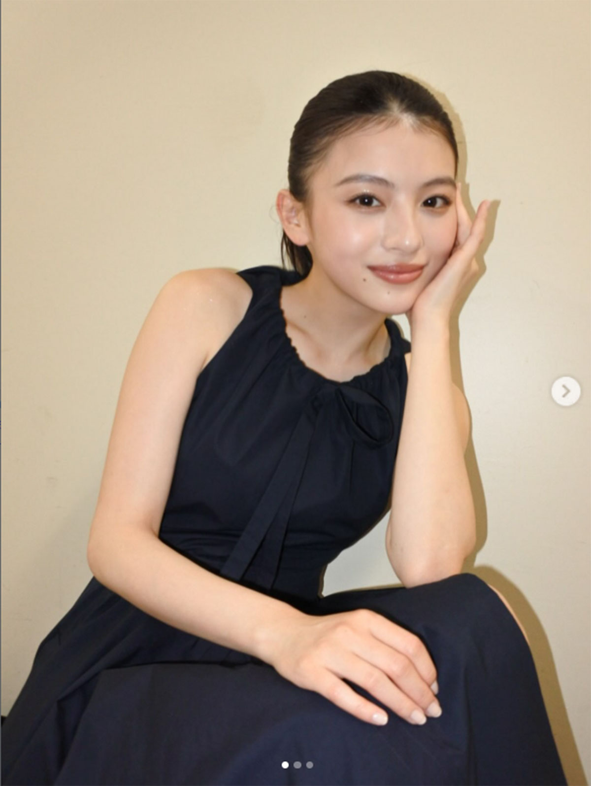 映画『あの星が降る丘で、君とまた出会いたい。』完成披露試写会出席を報告した出口夏希（画像・出口夏希のInstagram「natsuki__deguchi__official」より）