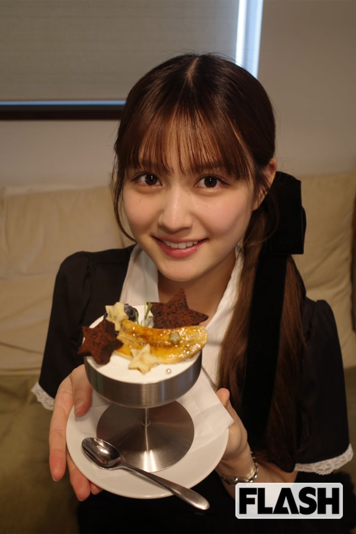 「頑張った自分へのご褒美は……大好きなスイーツです（笑）」