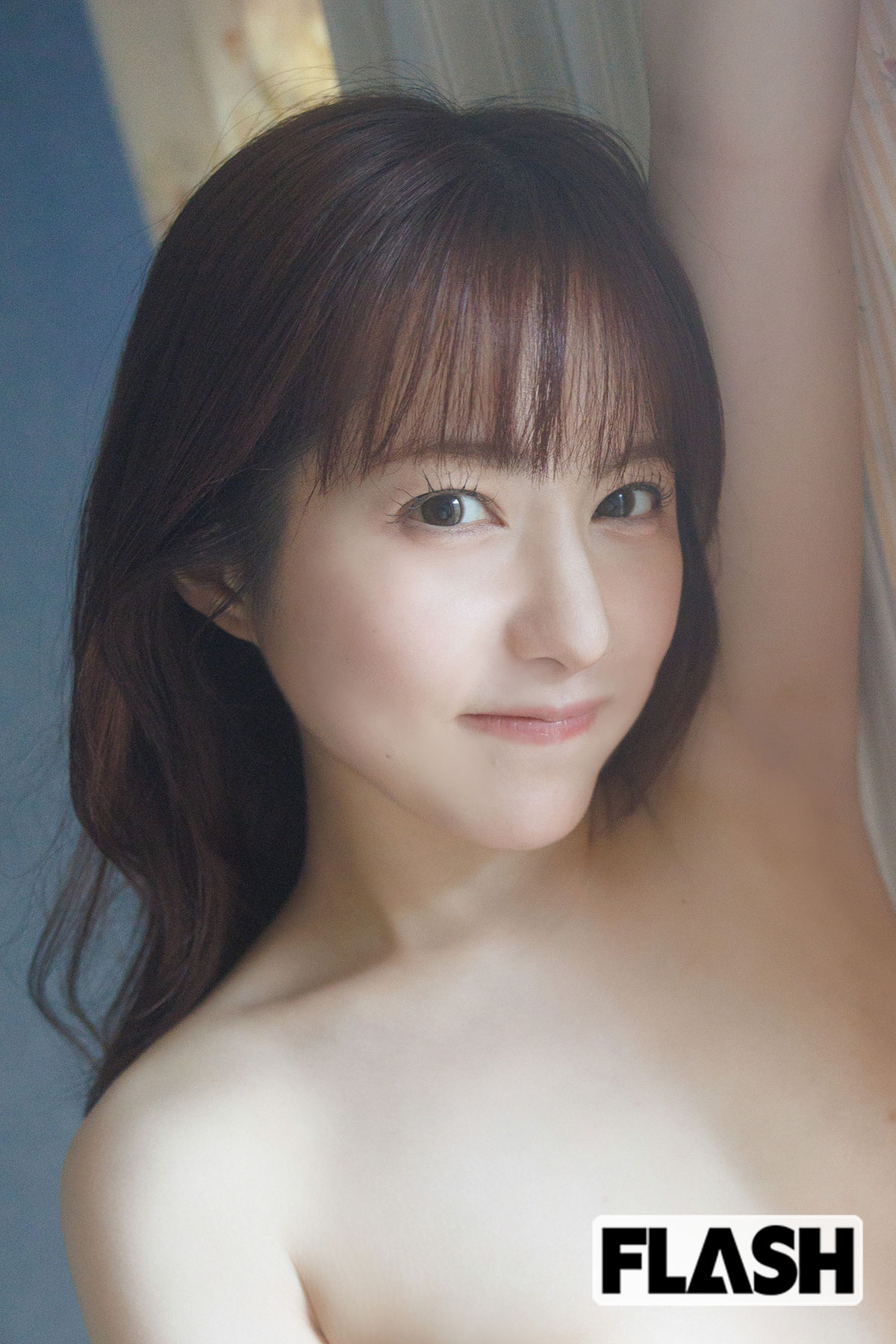 『水ダウ』で話題沸騰の矢埜愛茉、美しきセルフヌード再び!