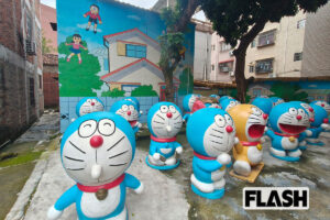 中国で「偽ドラえもん」が観光名所に！どら焼き店でもカフェでも平気でパクリ…あぁ、藤子・F・不二雄先生が泣いている