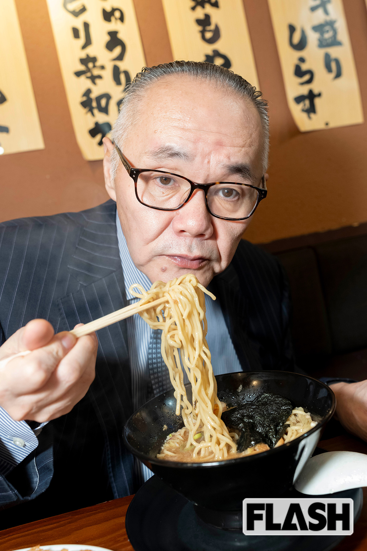 ＜ラーメン刑事／小川 泰平（64）＞ 1980年に神奈川県警に拝命。所轄署刑事課、捜査第三課、国際捜査課などで勤務。国際運転免許証偽造事件などで韓国警察庁との合同捜査にも携わる。30年間奉職し2009年退職（写真・木村哲夫）