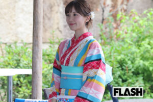 テレビ朝日 “かわいすぎる” 新人女子アナの浴衣姿をキャッチ！ お天気リ…