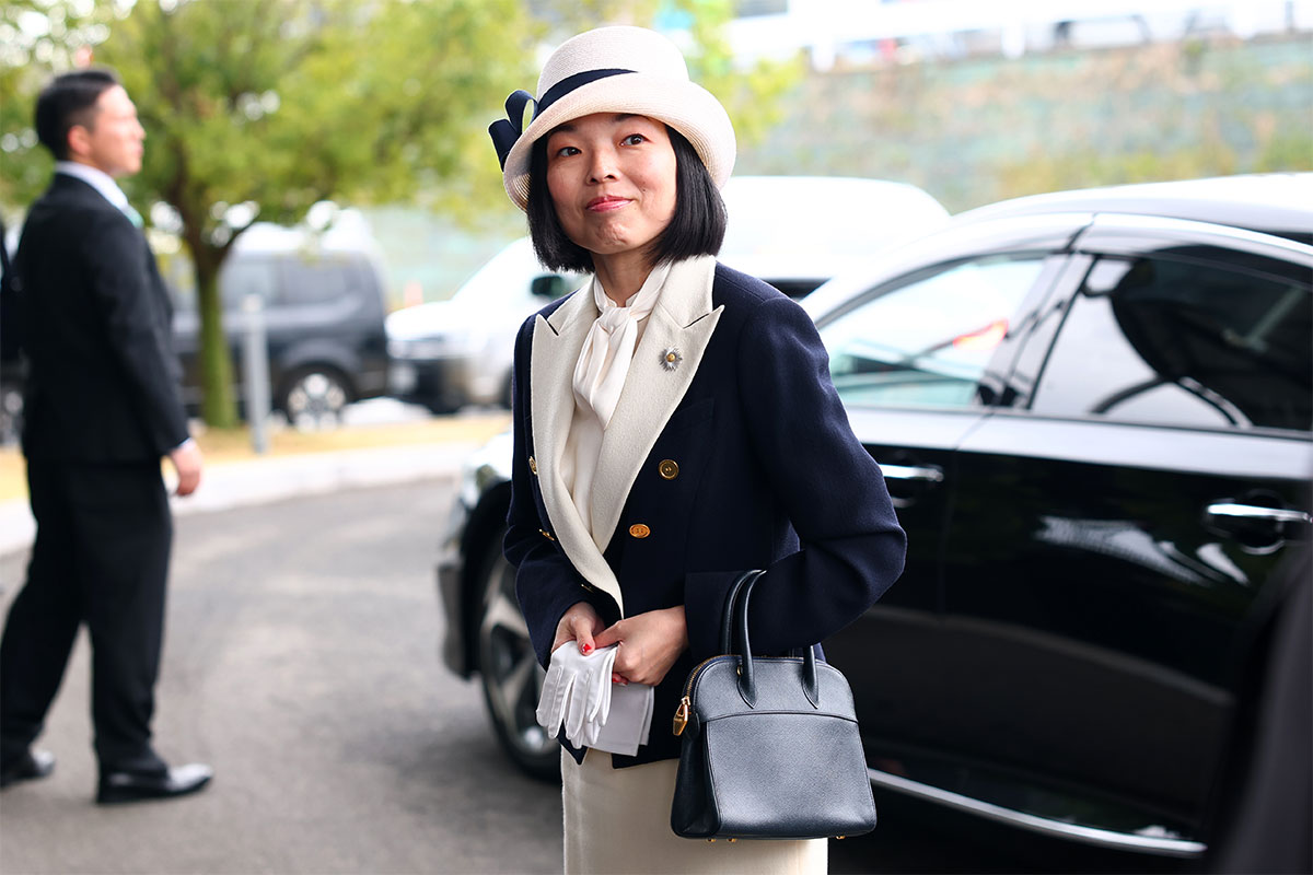 独身の女性皇族として多方面で活躍される彬子女王。F-1のグランプリにも出席された（写真・共同通信）