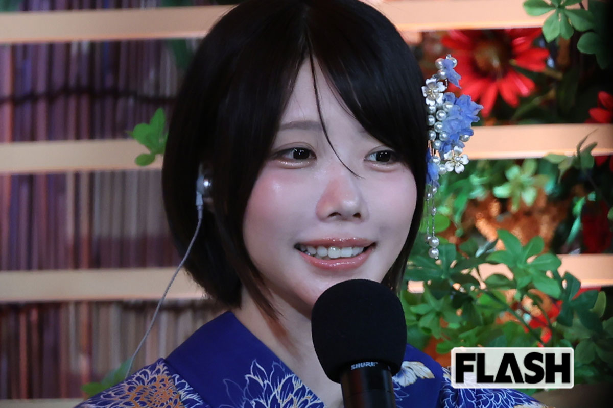 あの＆テレ東女性アナ、隅田川花火大会で華麗に“浴衣競演”突然の雨にも負け…