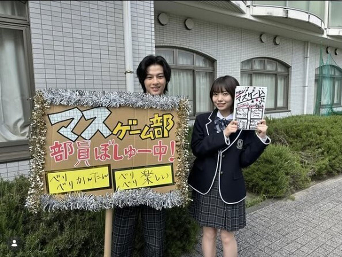 ドラマ『GTO』で女子生徒役を演じた稲垣来泉（右）。かつて故・三浦春馬さんの娘役を務めた子役の成長ぶりに、驚きの声があがった（画像・『GTO【7月期月10ドラマ】』のInstagram「gto2026summer」より）