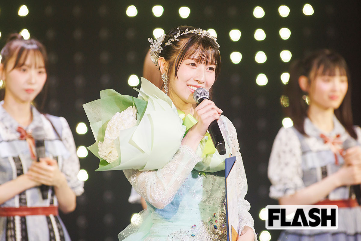NMB48を卒業した安部若菜 （C）NMB48