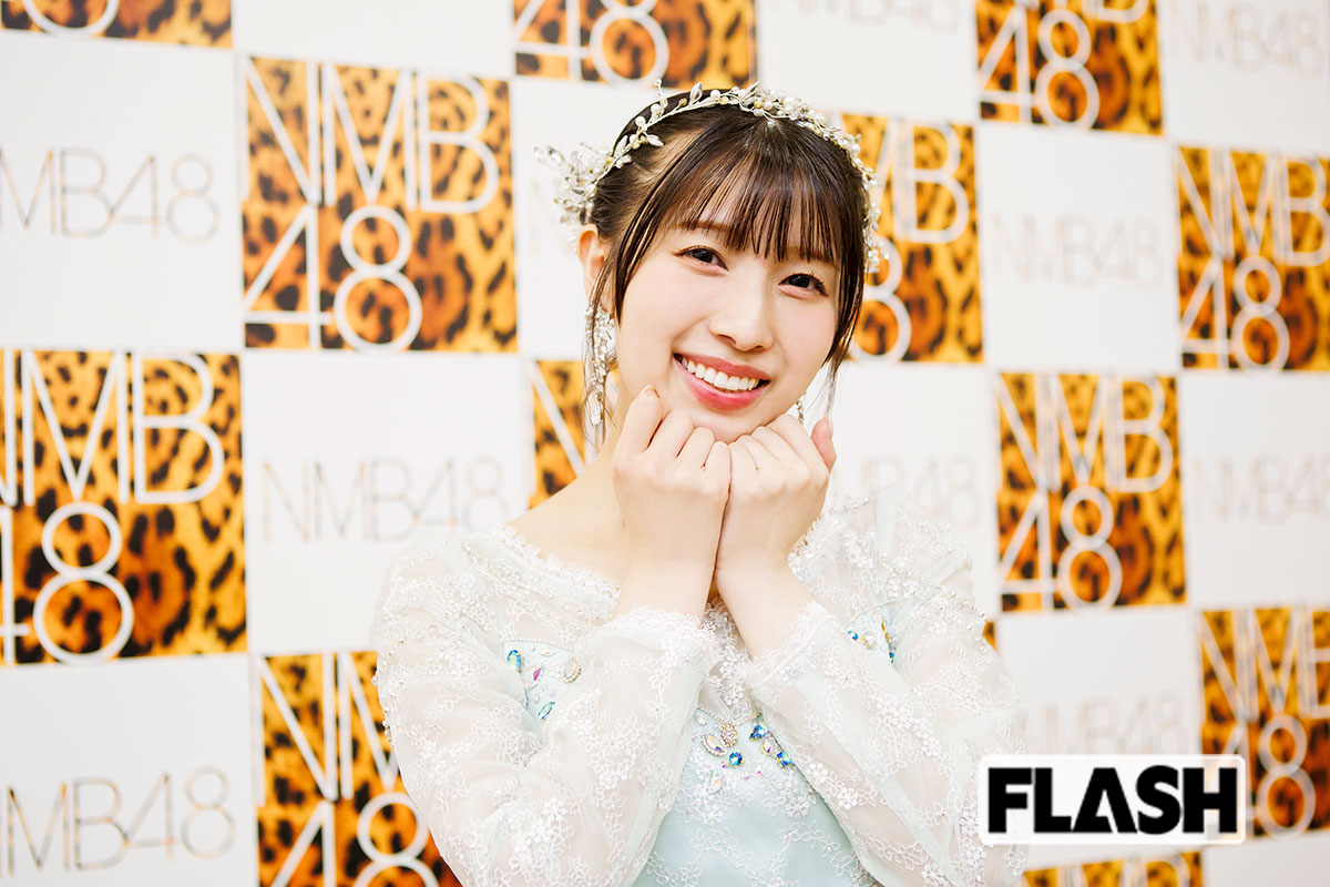 NMB48を卒業した安部若菜 （C）NMB48