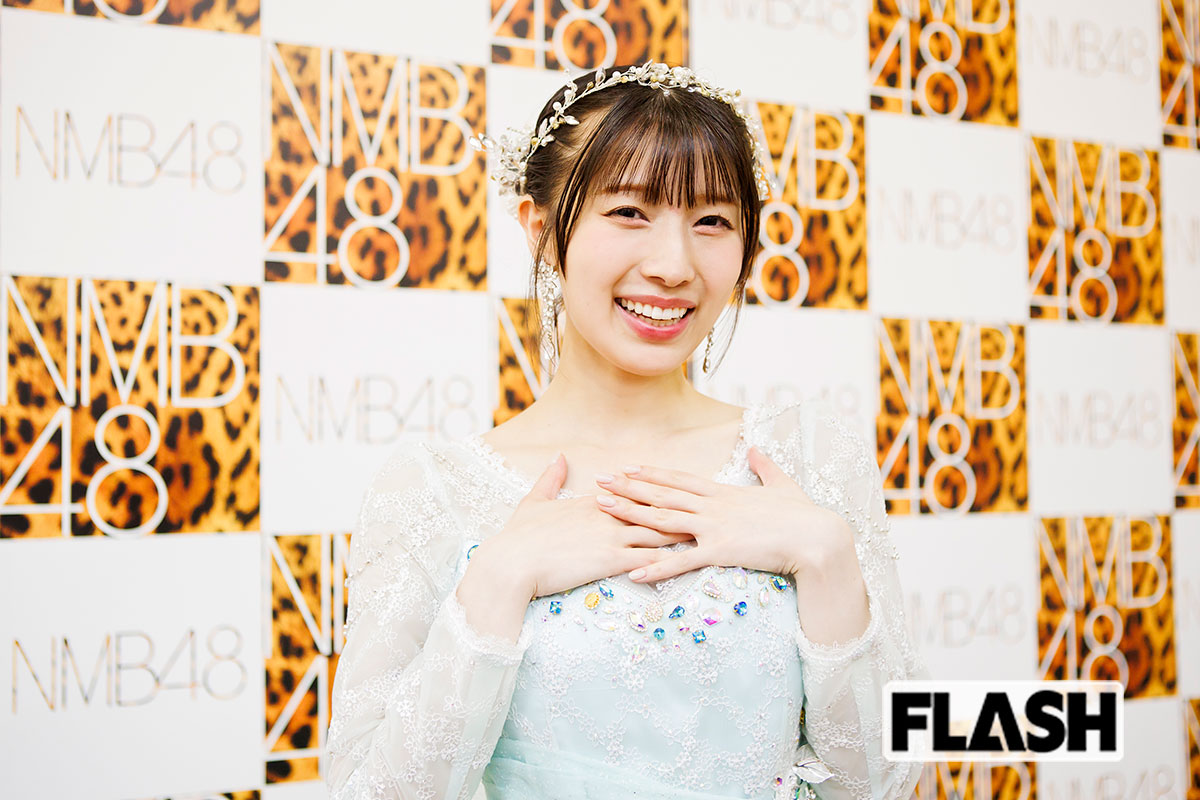 NMB48を卒業した安部若菜 （C）NMB48