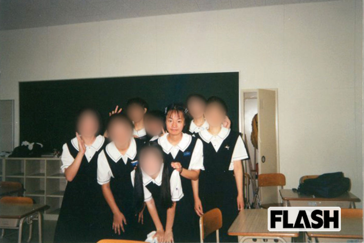 高校時代の沖有美子さん。東大受験のクラスにいたほど優秀だったが、大学には進まなかった(本人提供)