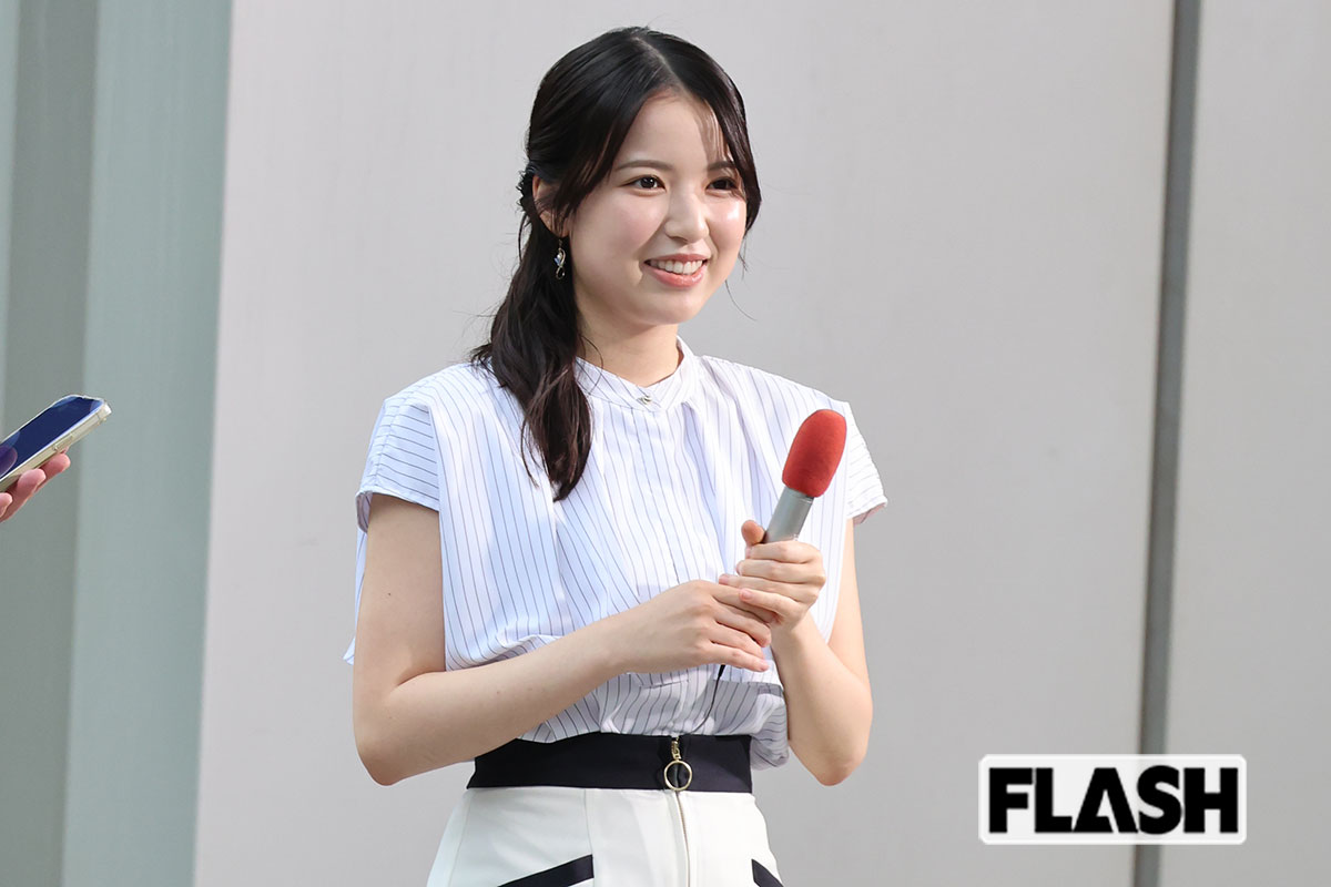 フジテレビ“清楚スタイル”新人女性アナ、お天気中継に初挑戦…相次ぐアナ「大量離職」で期待される“新戦力”