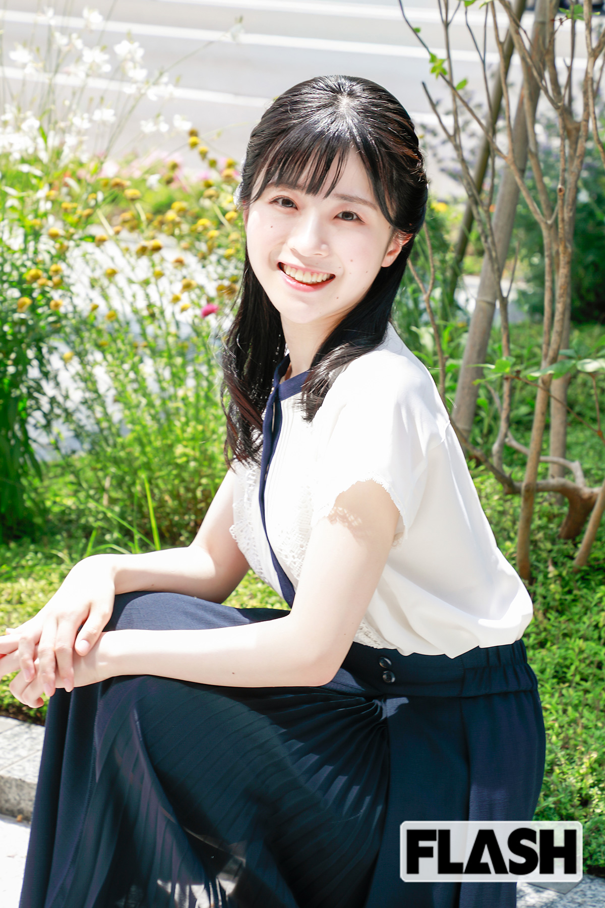 札幌テレビ放送・五百住有希アナは、「災害についてもっと知りたい」という思いから防災士の資格を取得した（写真・赤坂雄二）