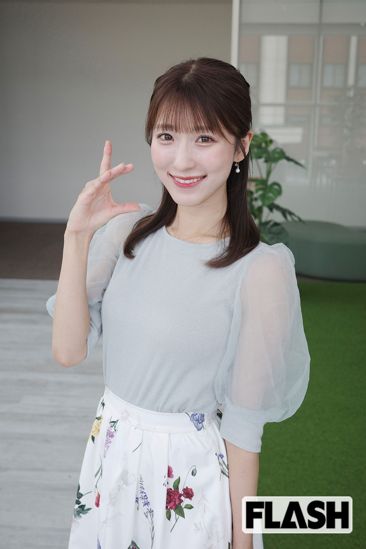 【東海2位／白木愛奈アナ（静岡朝日テレビ）】「静岡の情報を毎日放送している『とびっきり!しずおか』、柿谷曜一朗さんとお送りしている『スポーツパラダイス』、YouTubeでは『白木愛奈のお天気ステーション』を毎週、投稿しています。趣味のフットサルを週2に増やせないか模索中です」