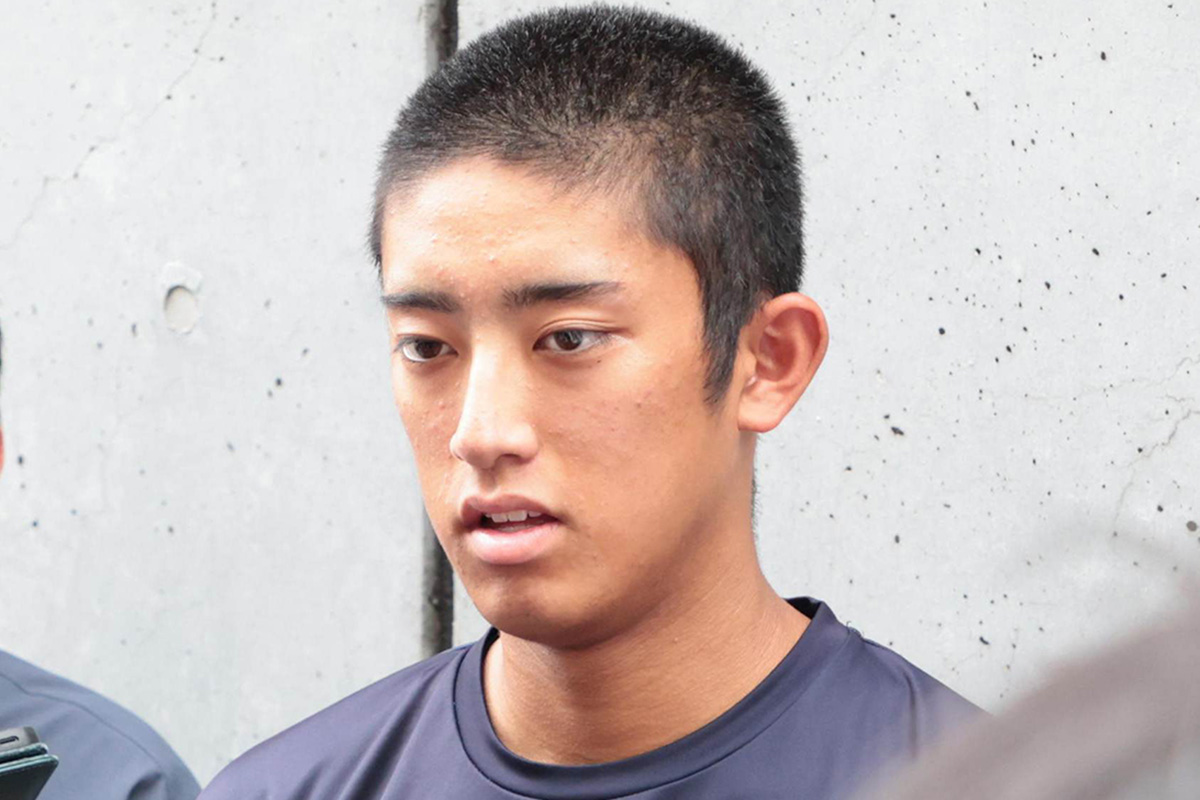 MLBでマイナー契約を結べば契約金は5億円以上となると噂される織田翔希（写真・共同通信）