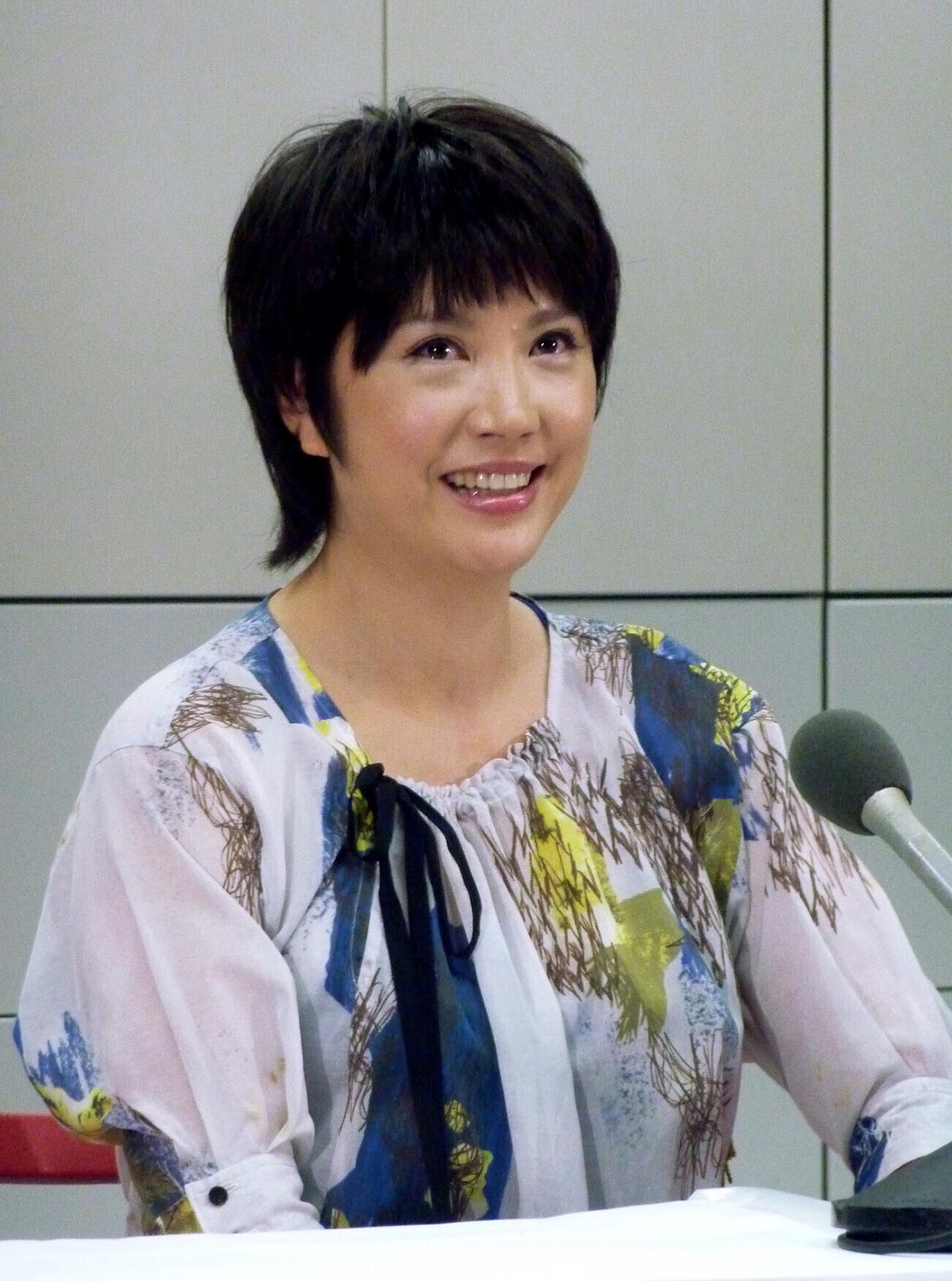 女優の原千晶。がん闘病を経験したことから、厚労省のコラボに対し《あまりにも配慮に欠けていませんか？》と違和感を露わにした（写真・共同通信）
