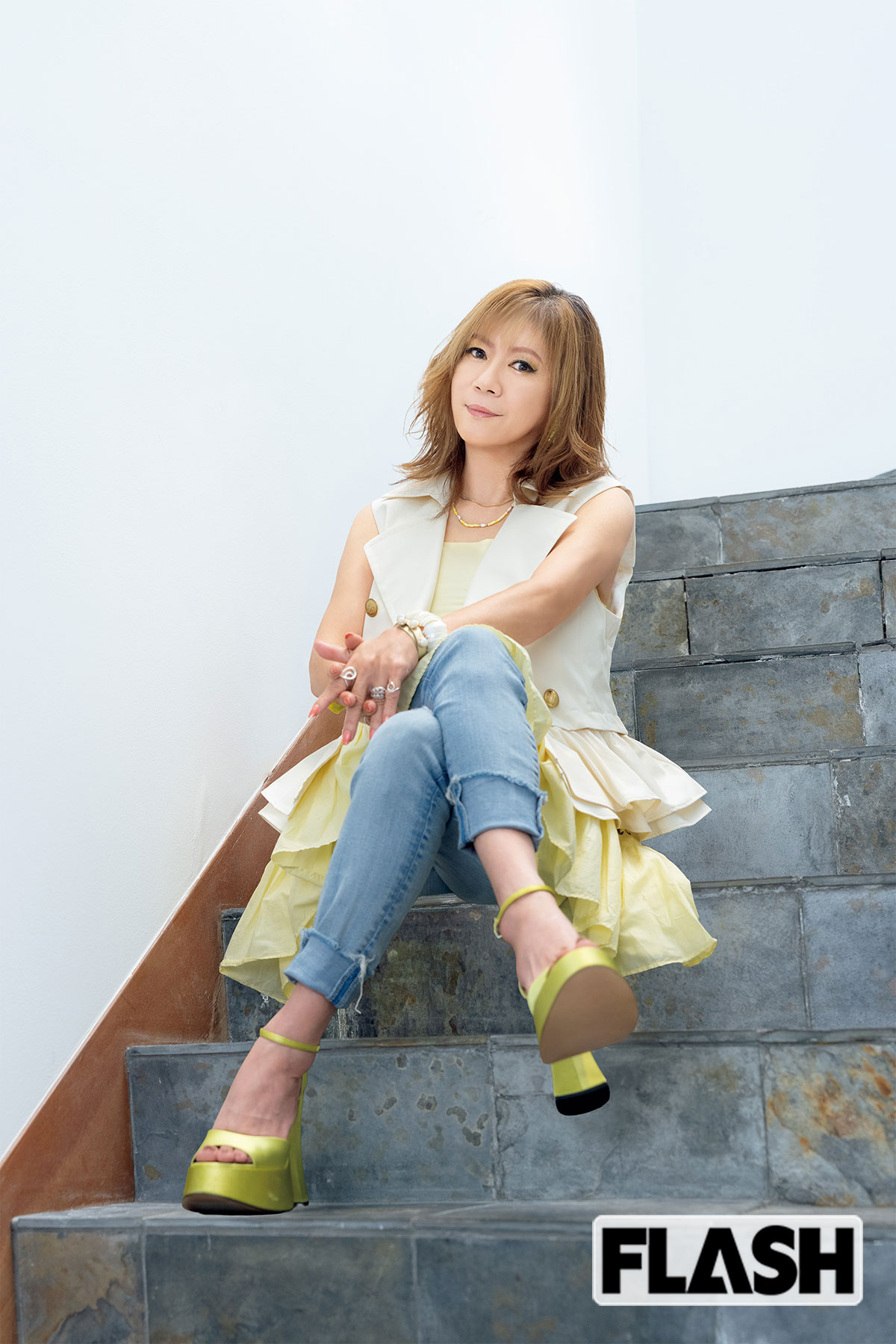 大黒摩季（写真・福田ヨシツグ　ヘアメイク・Yuu.）