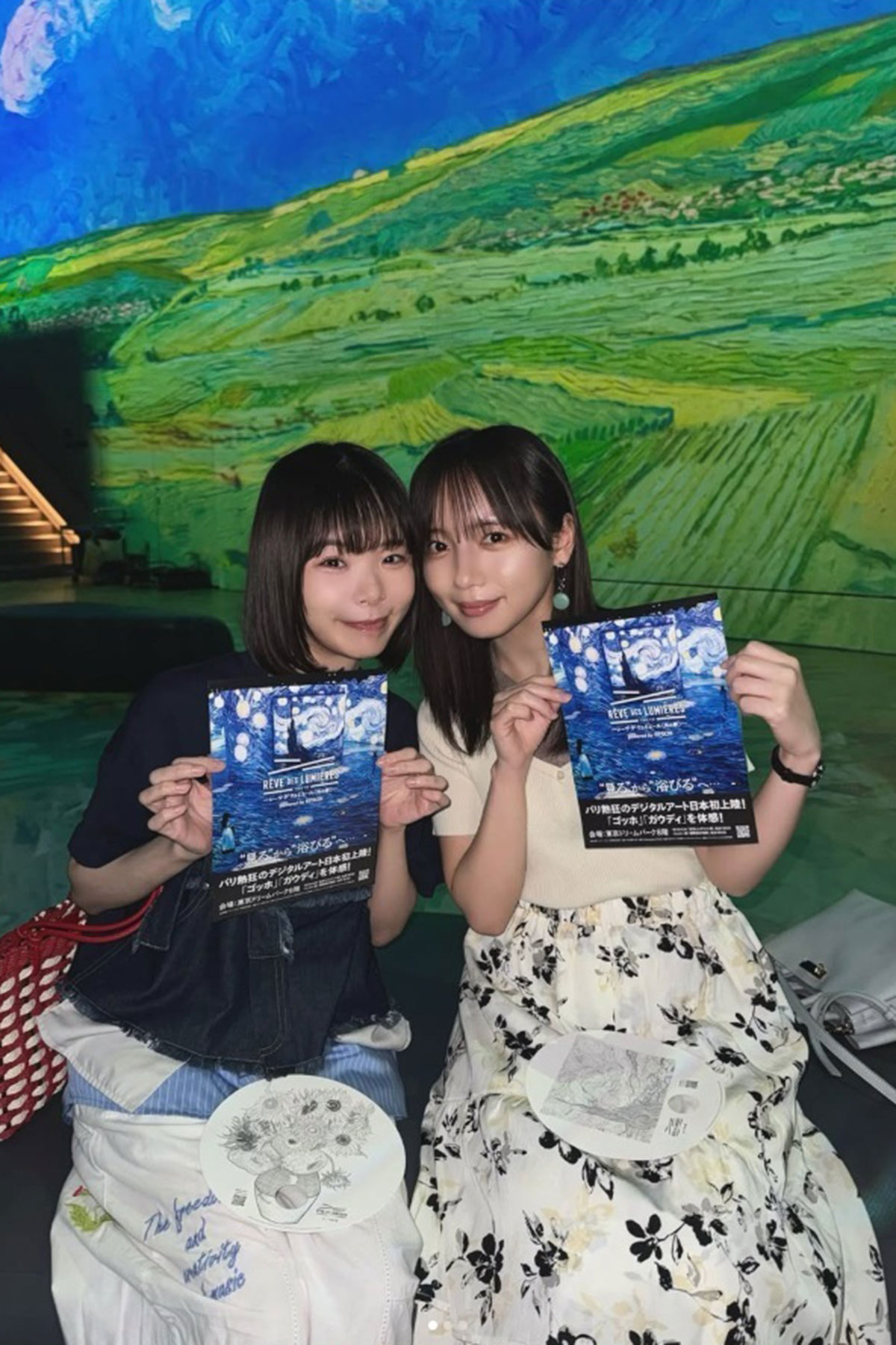 共演者・斎藤京子のSNSに登場した趣里。激やせぶりに心配の声が集まっている（写真・斎藤京子のInstagramより）