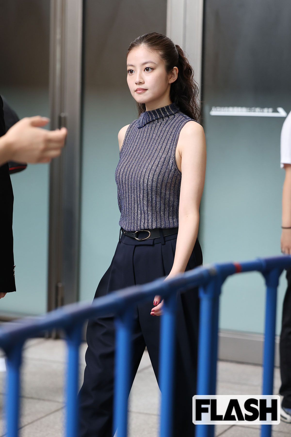 ポニーテールで登場した今田美桜