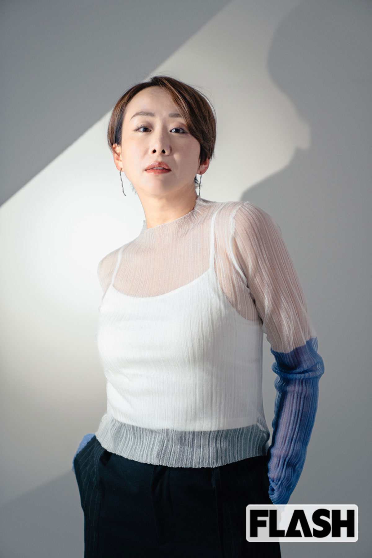 「石川を離れる気はさらさらない」と語る越村えり