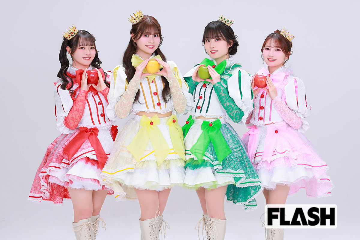 りんご娘、結成27年めで「弘前1万人ライブ」達成! 東北1位のご当地アイドルが誇る津軽弁「わどなどけやぐ」とは
