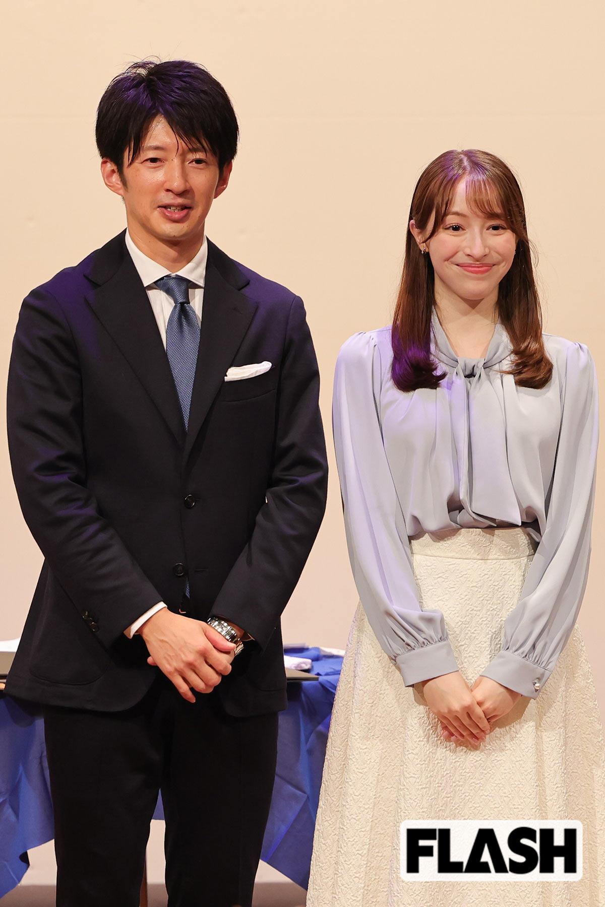 テンポのよいやり取りを披露したバーンズ恵麻アナと杉山真也アナ