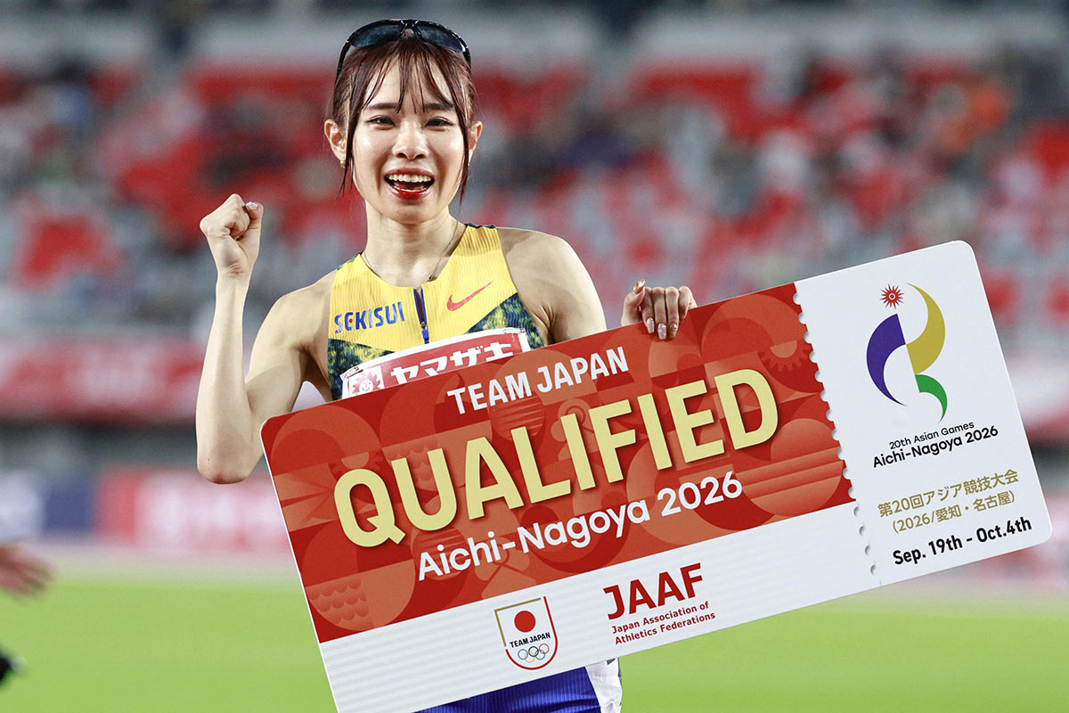 ＜山本有真　5000m 9／28決勝＞6月におこなわれた日本選手権では第一人者の田中希実を破り、自己ベスト記録で優勝。アジア大会金メダルを狙う