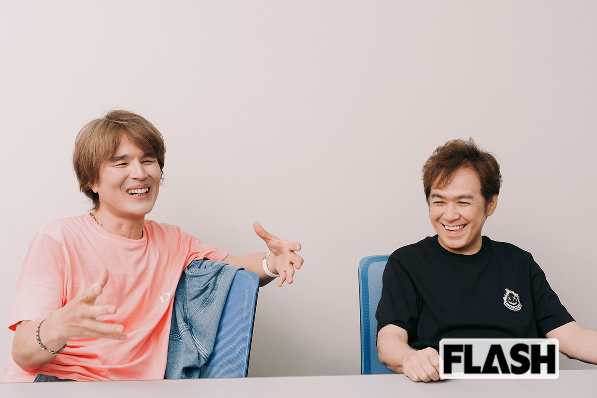 「『何がいちばんいいのか』と話し合いながら進めた共同作業でした」（2人）（写真・木村哲夫）