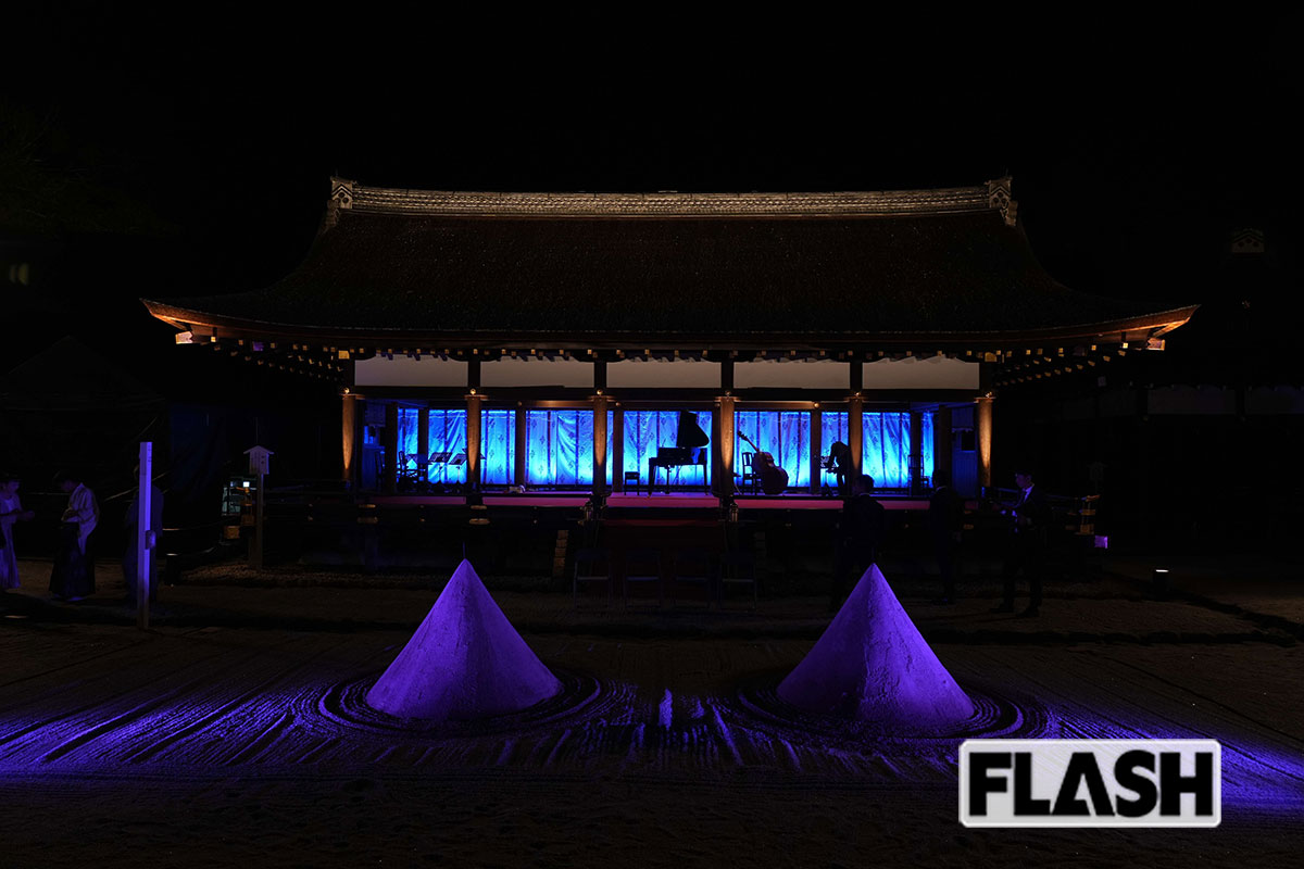2025年の「都のかなで」での上賀茂神社（写真・JR東海提供）