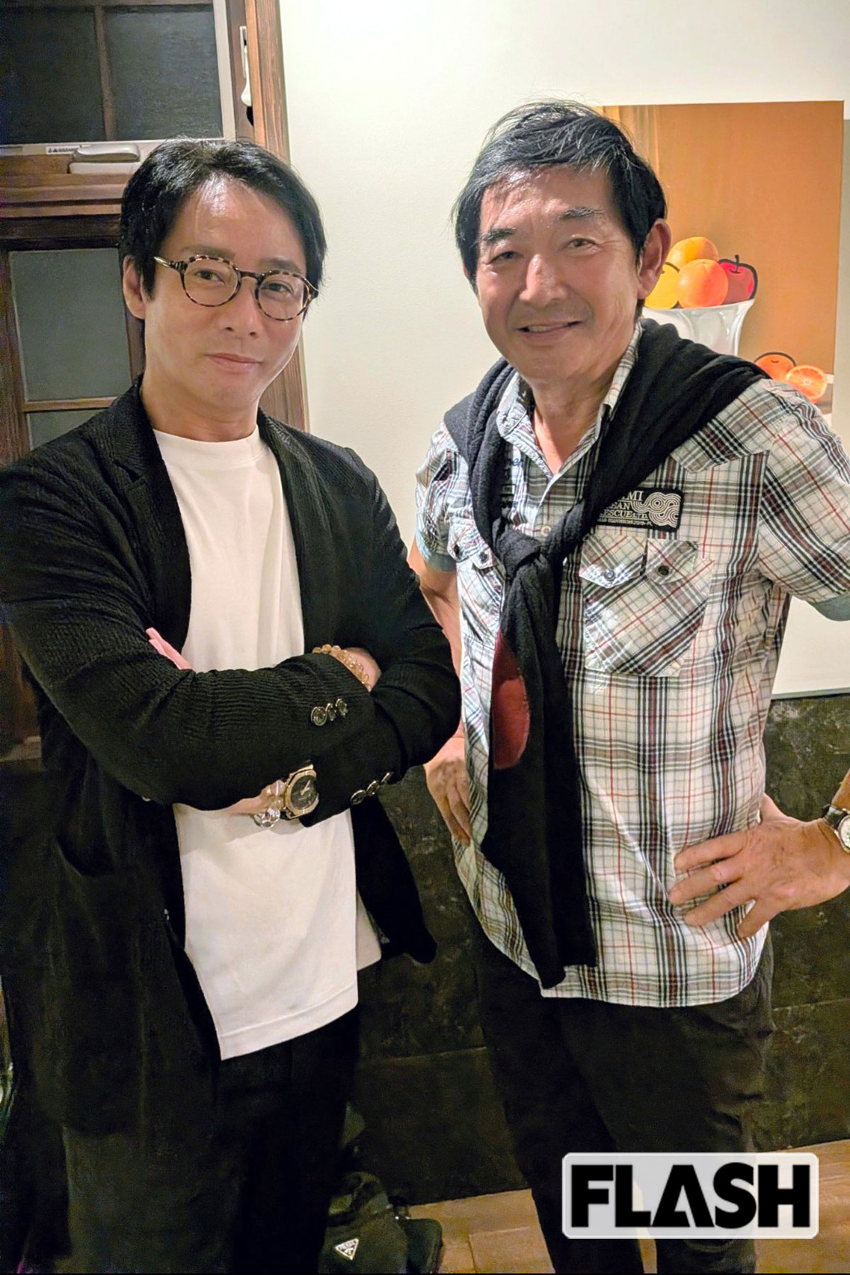 父・石田純一（右）と壱成は一時、ギクシャクしたこともあったが、いまでは良好な関係を築いているという