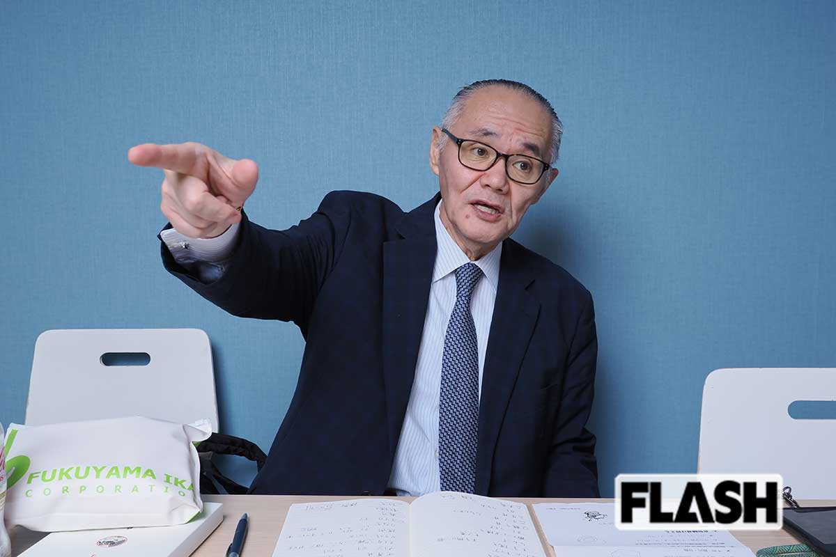 犯罪ジャーナリストらしく、小川泰平氏の病気の説明には、熱が入る（写真・梅基展央）